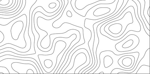 Abstract white topography vector background. Topography map art curve drawing. The concept of conditional geographical pattern and topography. Vector illustration.