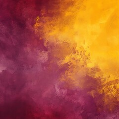 Dark mauve purple yellow, a rough abstract retro vibe background template or spray texture color