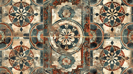 Ancient Mosaic Pattern