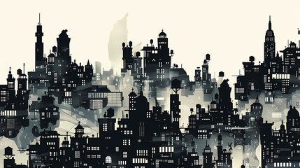 A Cityscape Collage