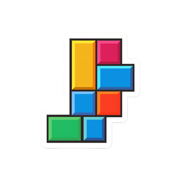 A Tetris inspired Sticker