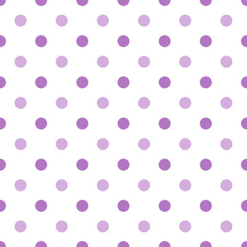 Simple, seamless polka dot background