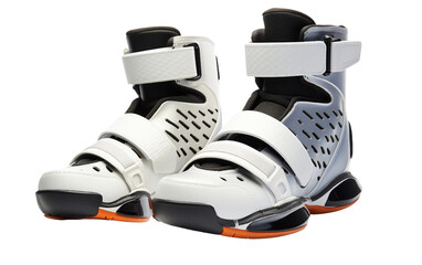 Basketball Ankle Braces Isolated on Transparent Background PNG.