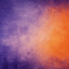 Indigo purple orange, a rough abstract retro vibe background template or spray texture color gradient