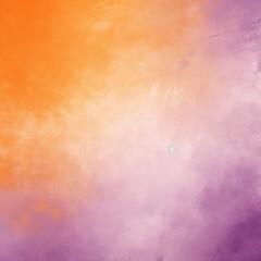 Lilac purple orange, a rough abstract retro vibe background template or spray texture color gradient 