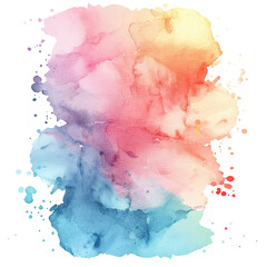 abstract painting watercolour vector illustration for background