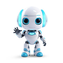 3D cute robot character