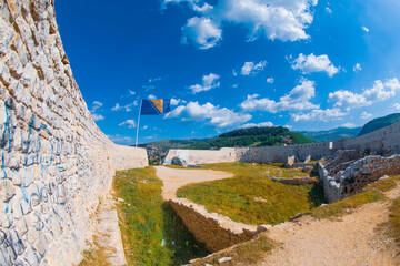 Fort in Sarajevo - Bosnia and Herzegovina - architecture travel background