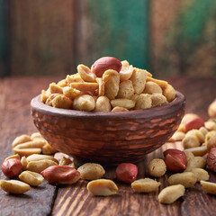 crunchy roasted peanuts indian namkeen