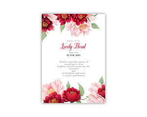 Wedding celebration greeting card background print vector template design