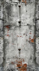 Concrete Texture with Iron Elements - Urban Decay