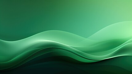 Gradient green abstract background UHD wallpaper