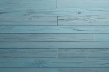 Fototapeta premium Blue and grey parquet laminate wood wall wooden plank board texture background with grains and structures