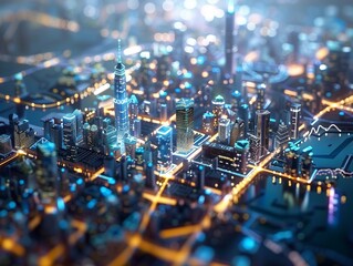 Smart efficient city visualization