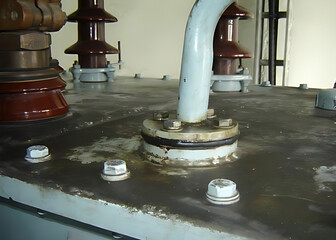 The rubber gasket replacement between the main tank and a diaphragm on one end of the metallic pipe...