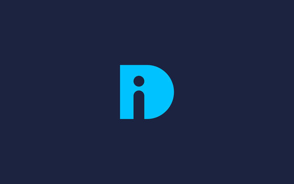 letter id logo icon design vector design template inspiration