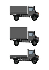 All-terrain truck versions Unimog