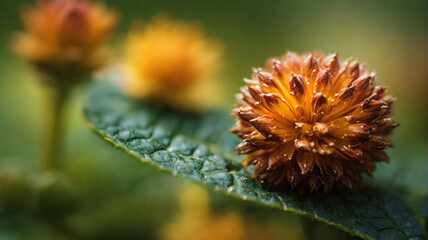 Artistic macro photography of the nature