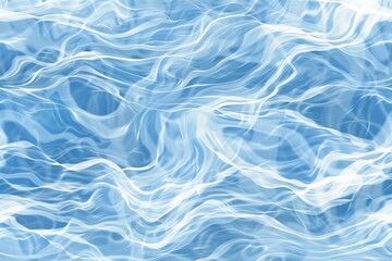Waves create a marbleized pattern, flowing freely against the backdrop.