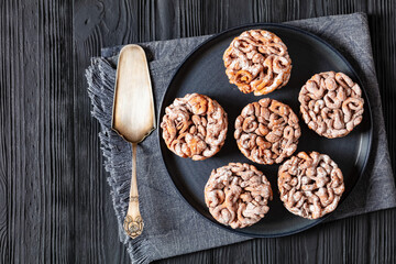tippaleipa, finnish may day funnel cakes on plate