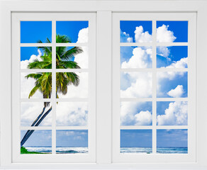 Ocean view window paradise - 766361073