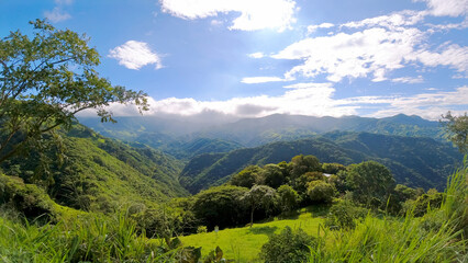 view from mirador la lindora monteverde