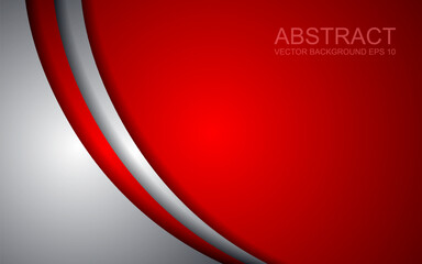 vector background of overlapping curves with space for text design.