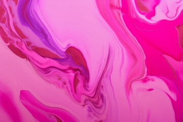 Fototapeta na wymiar abstract paint with waves pink background, created using generative AI tools