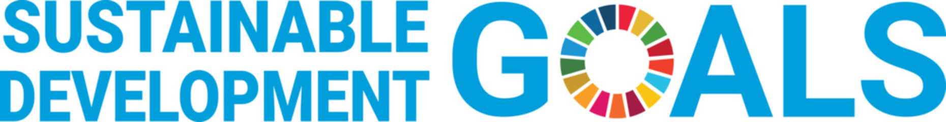Sustainable Development Goal (SDG) horizontal logo color version for no-UN entities system