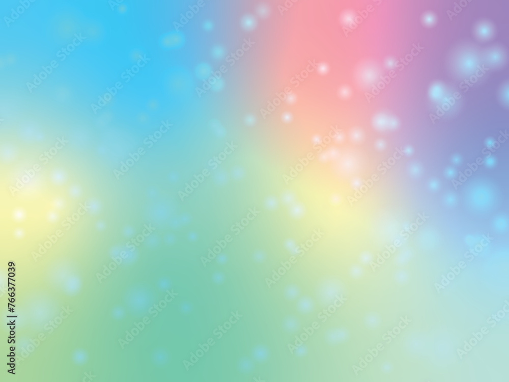 Poster abstract background, beautiful rainbow gradient with bokeh effect, stardust, shiny sequins. bright c