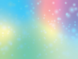 abstract background, beautiful rainbow gradient with bokeh effect, stardust, shiny sequins. Bright colorful fabulous design for poster, presentation, web page, postcard, banner