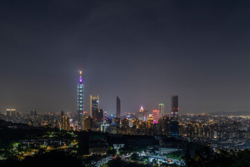 Fototapeta na wymiar Taipei city.