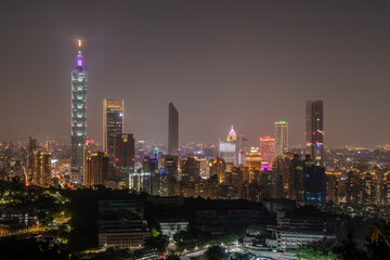 Fototapeta na wymiar Taipei city.