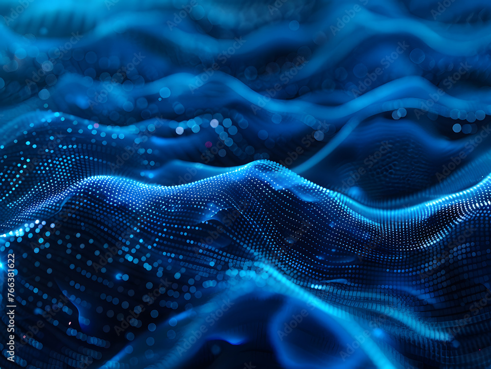 Poster digital network resilience: abstract background of connectivity and strength