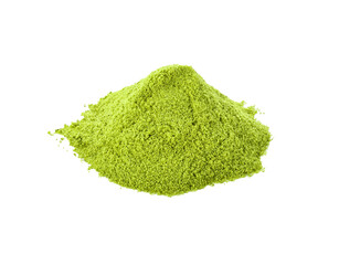 Powdered matcha green tea transparent png