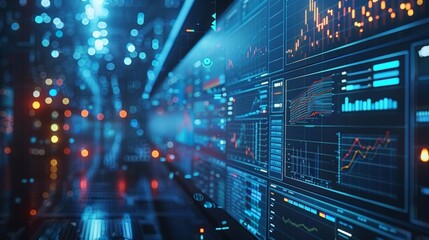 Optimizing your portfolio with advanced technology - the future of asset management on a virtual screen.