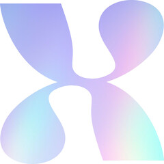 Hologram fonts to use as various illustrations.