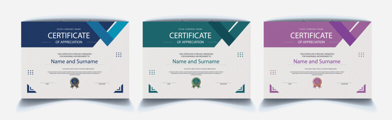 Obraz premium Certificate Design 