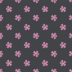 Spring floral pattern. Seamless pattern with flowers