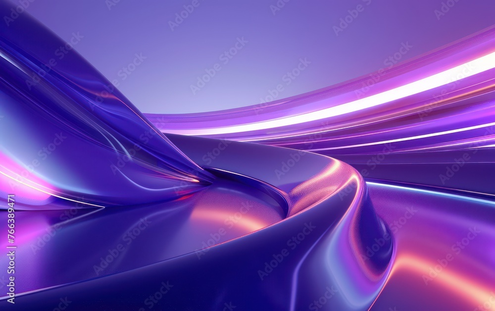 Poster this photorealistic 3d render displays an abstract business background, complete with dynamic 3d wav