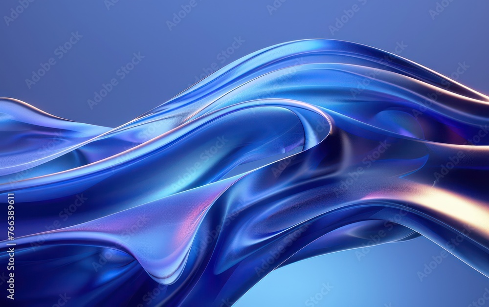 Poster this abstract business background boasts dynamic 3d waves, realistic moving lines, and a futuristic 