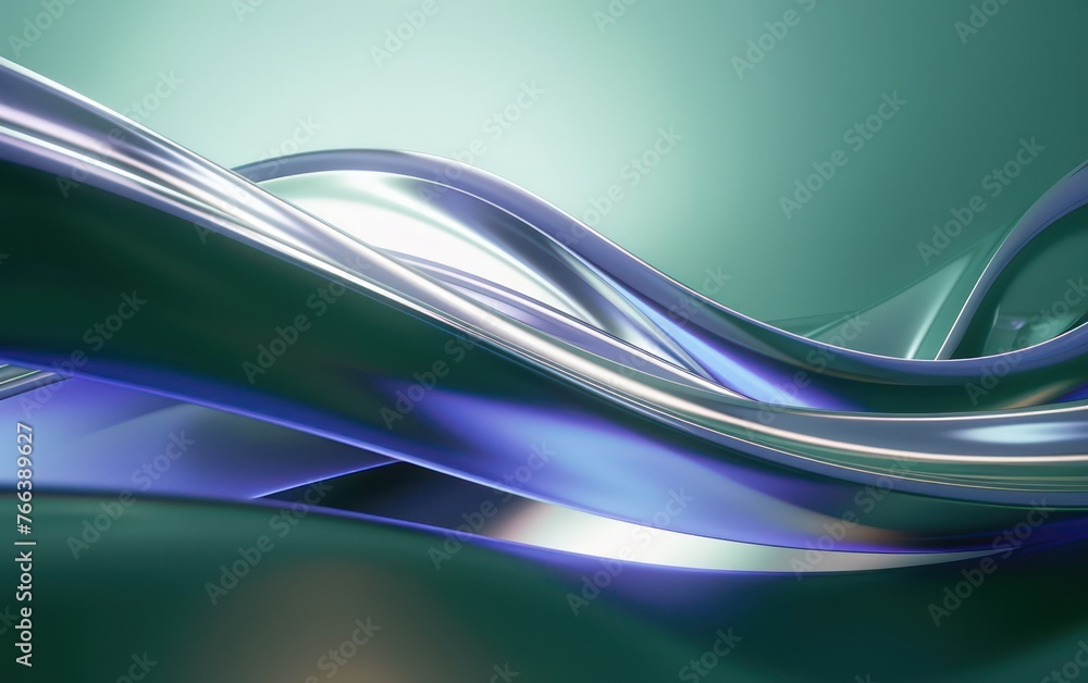 Poster an abstract business background is highlighted by dynamic 3d waves, realistic moving lines, and a fu