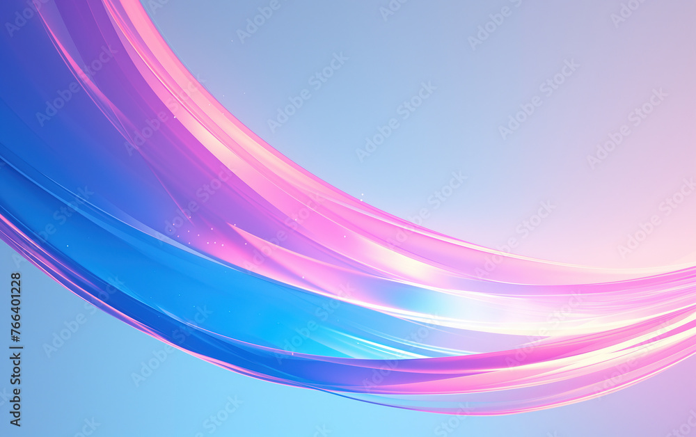 Aufkleber curve abstract graphic background,created with generative ai tecnology.