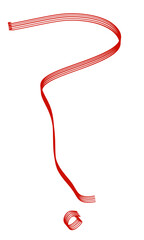 scribbled red wavy lines. PNG