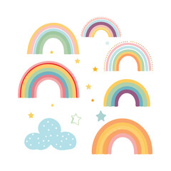 a rainbow with a rainbow and the words rainbow.