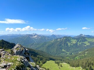 Fototapeta na wymiar Mountain view in Bavaria