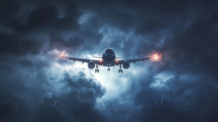 airplane flying in the sky