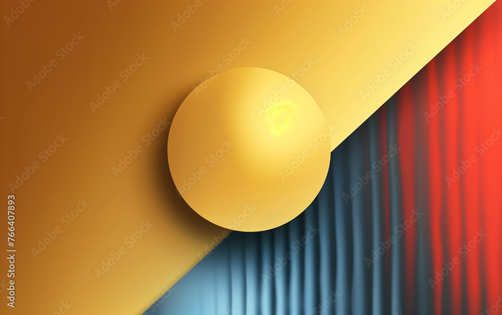 Sticker golden abstract background,created with generative ai tecnology.