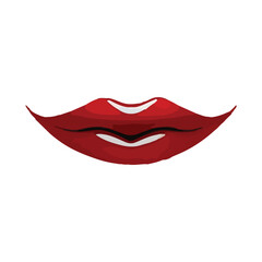  Female lips lipstick kiss for valentine day and love illustration. Collection of Lips marks with grunge effect. Vector illustration. 
