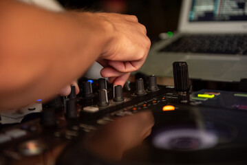 DJ, djset, consolle ,mix, mixer, party, music, electronic music, disco,